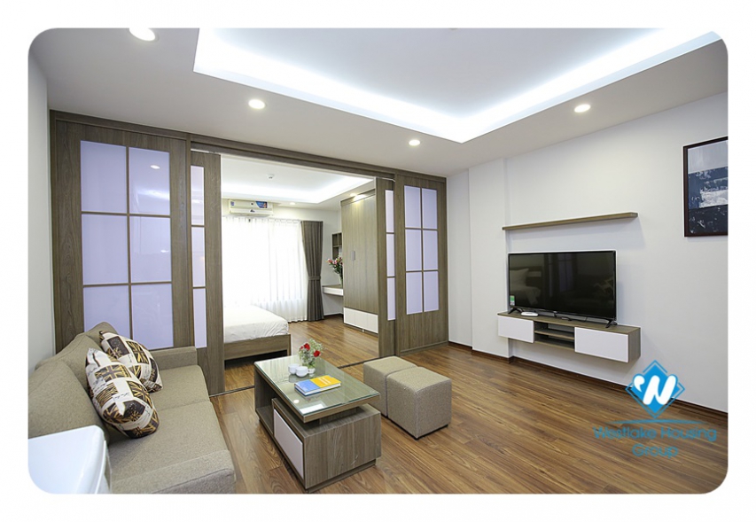 Nice one bedroom apartment for rent in a brand-new building in Ba Dinh